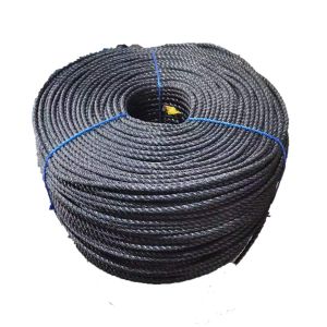 black polypropylene rope