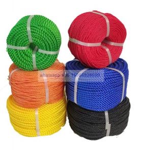 3 strands twisted pe rope